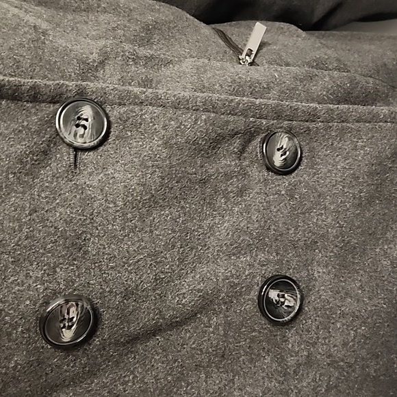 Grey 3 Button Jacket Women's size XL - Picture 2 of 8